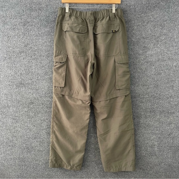 Boy Scouts Of America Convertible Pants Men’s Small 32 Green Pockets - Picture 2 of 8